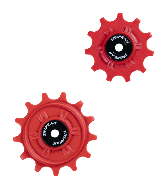 Pulley Wheels — Red