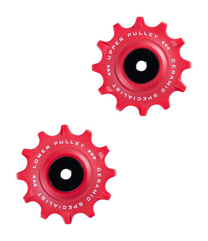 Pulley Wheels — Red