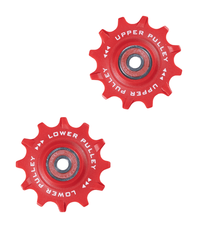 Pulley Wheels — Red