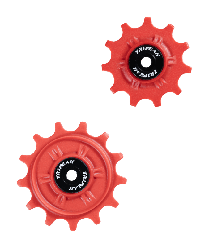 Pulley Wheels — Red
