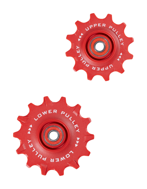 Pulley Wheels — Red