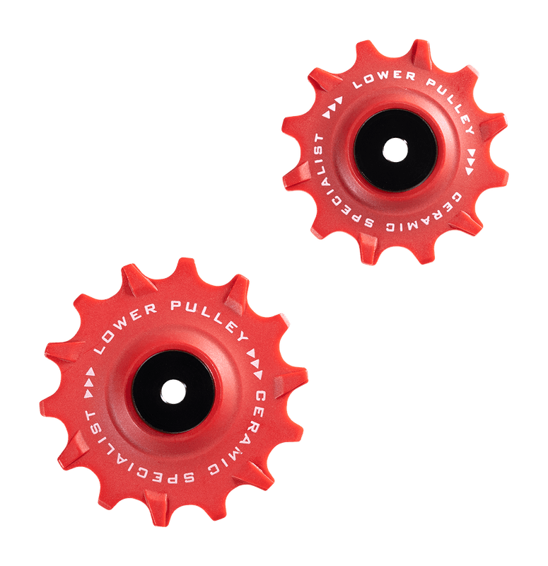 Pulley Wheels — Red
