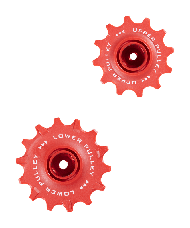 Pulley Wheels — Red