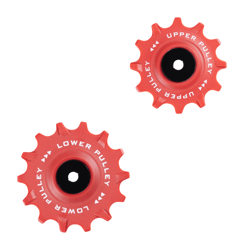 Pulley Wheels — Red