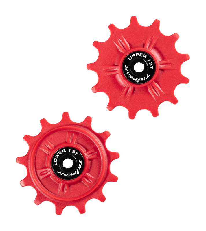Pulley Wheels — Red