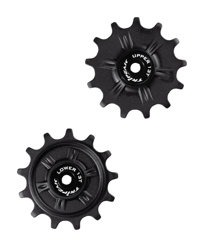 Pulley Wheels — Black
