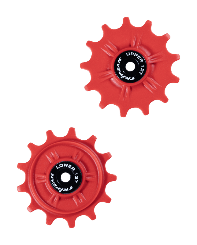 Pulley Wheels — Red